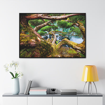 Tree by a Pond Rustic Farmhouse Decor Art Print