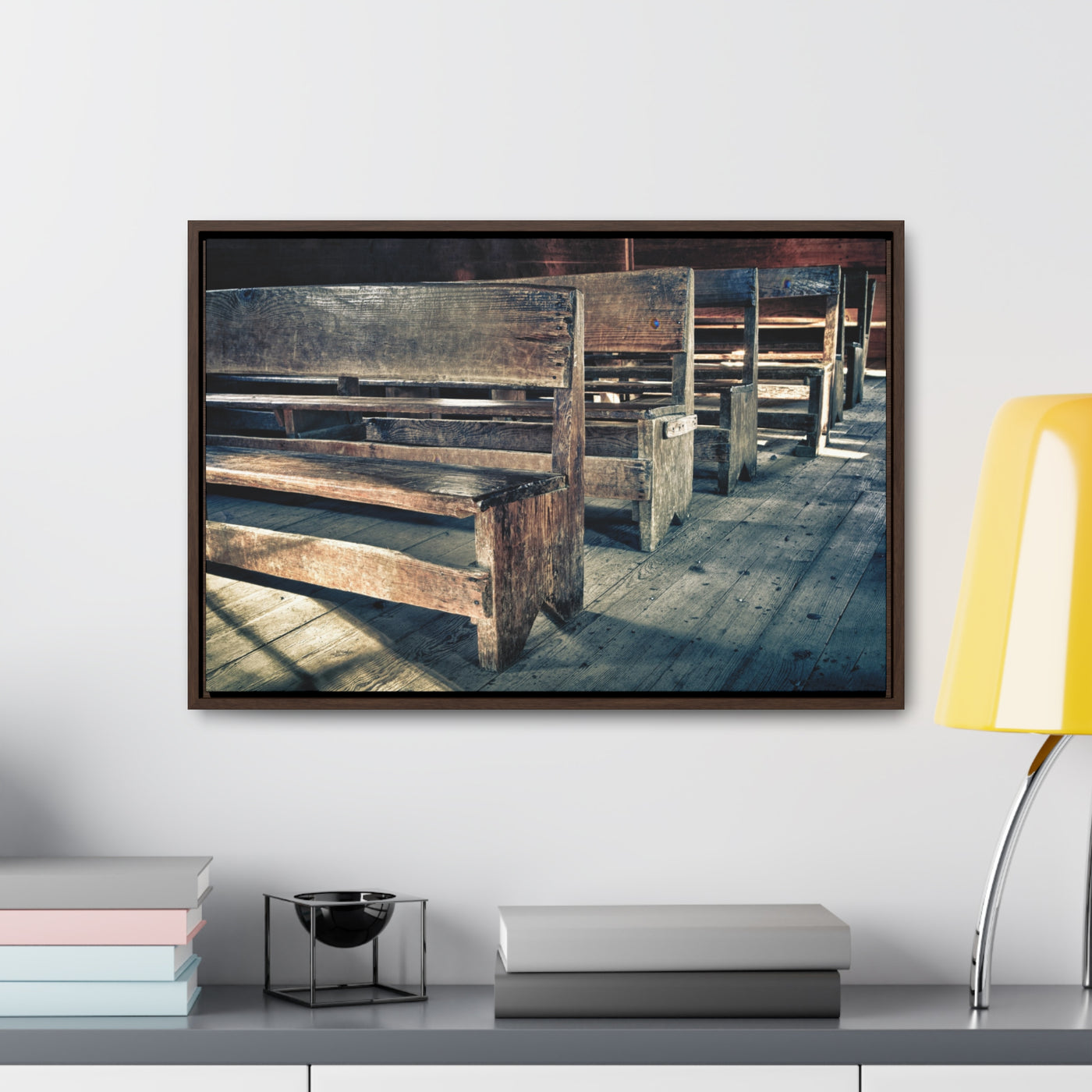 Church Pew Canvas Christian Art