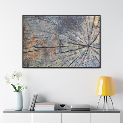 Tree Stump Rings Rustic Art Print