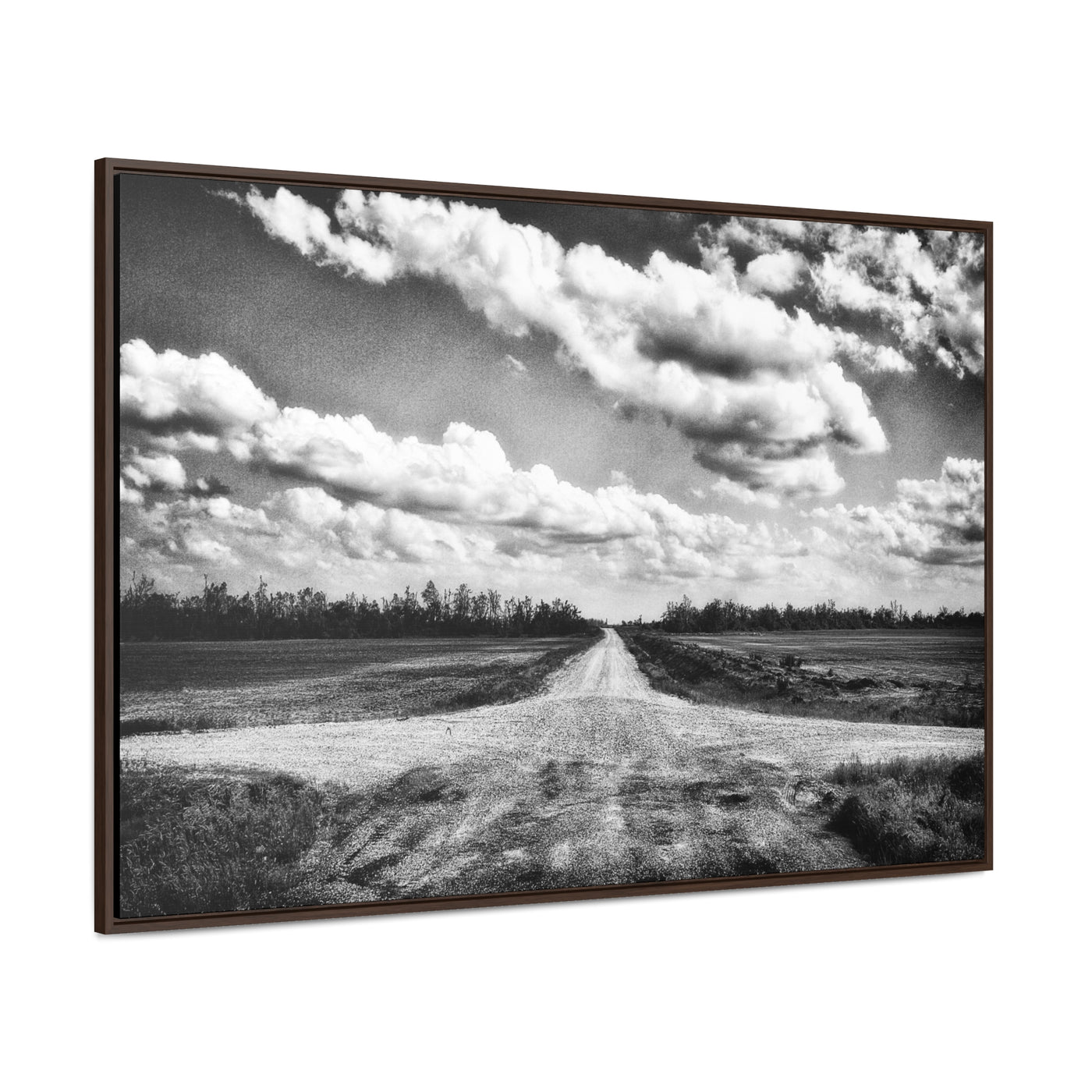 Crossroads Framed Canvas Art Print