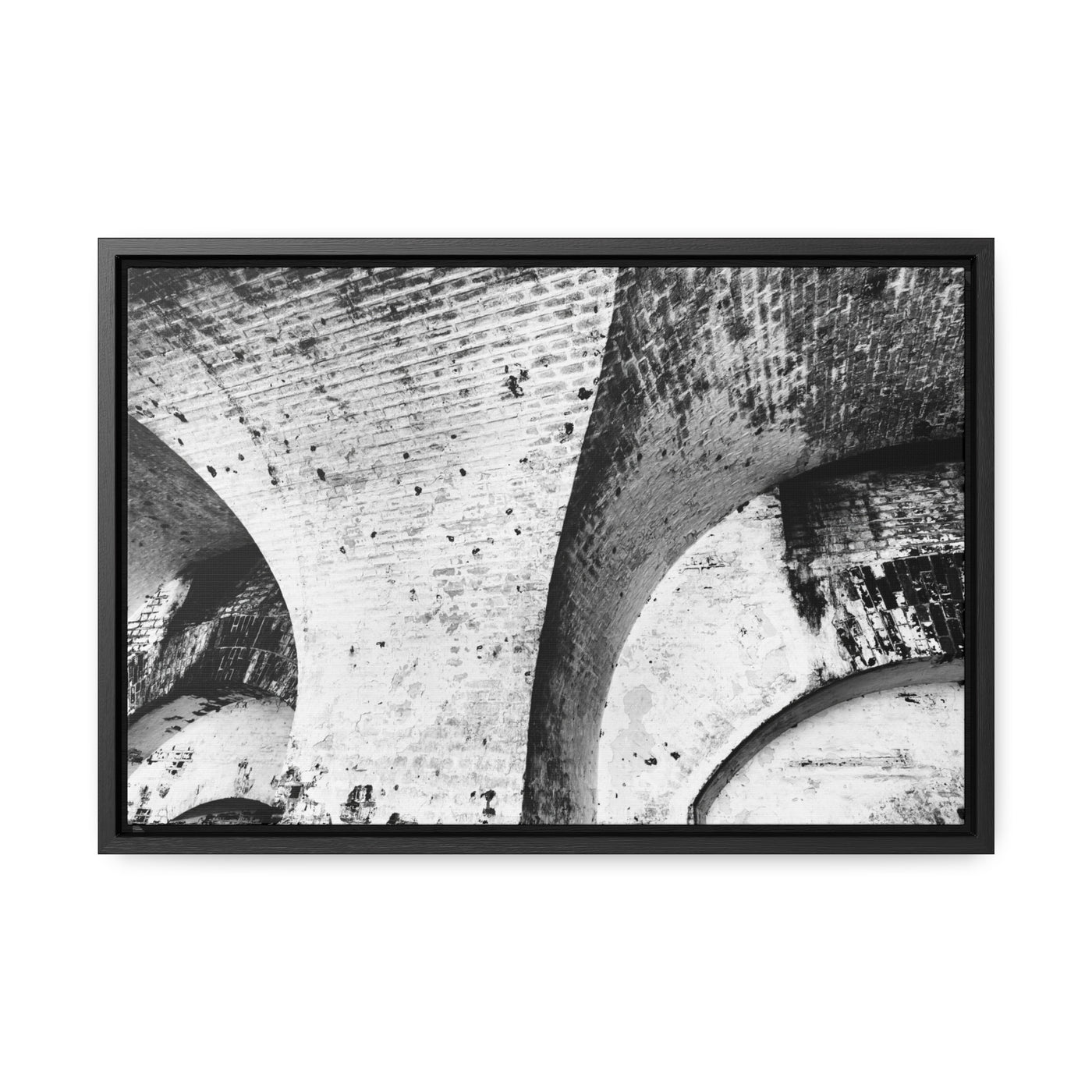 Fine Art Abstract Architectural Black and White Artwork