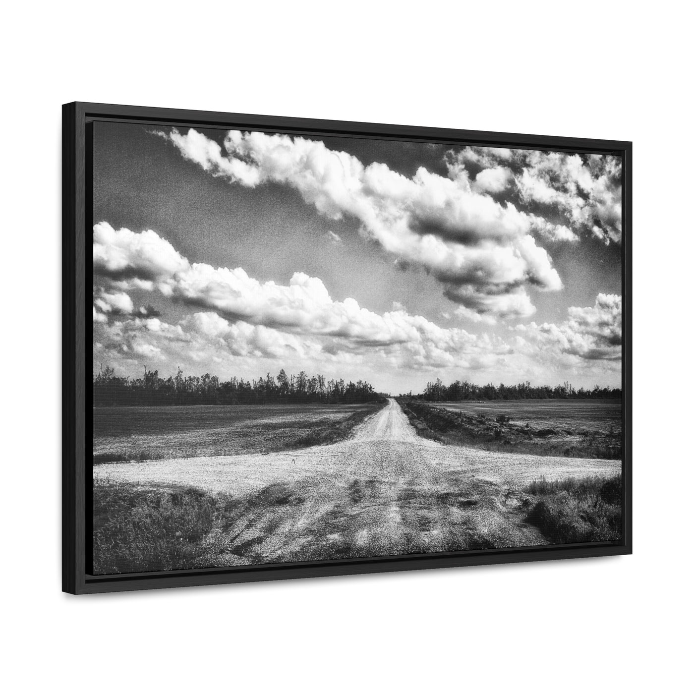 Crossroads Framed Canvas Art Print