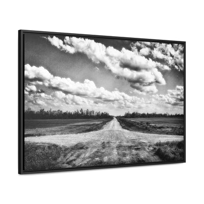 Crossroads Framed Canvas Art Print