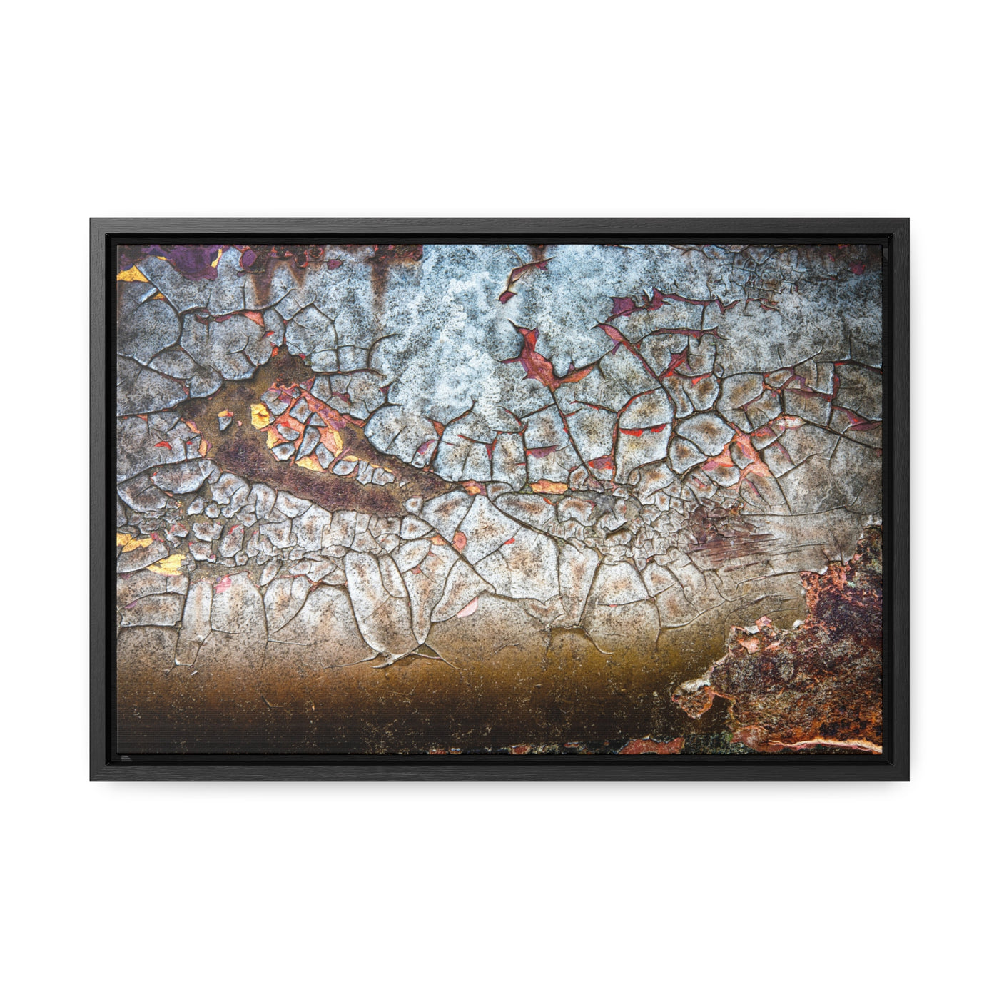 Rustic Abstract Art Print