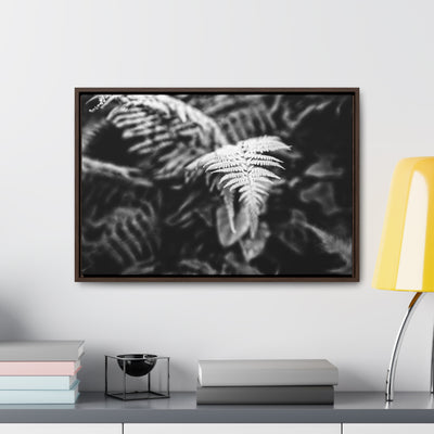 Calming Fern Art Framed Canvas Wrap