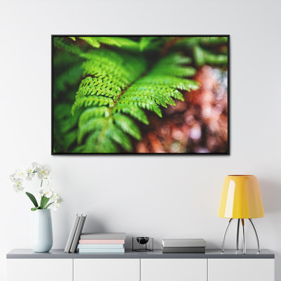 Fern Relaxing Framed Canvas Wall Art