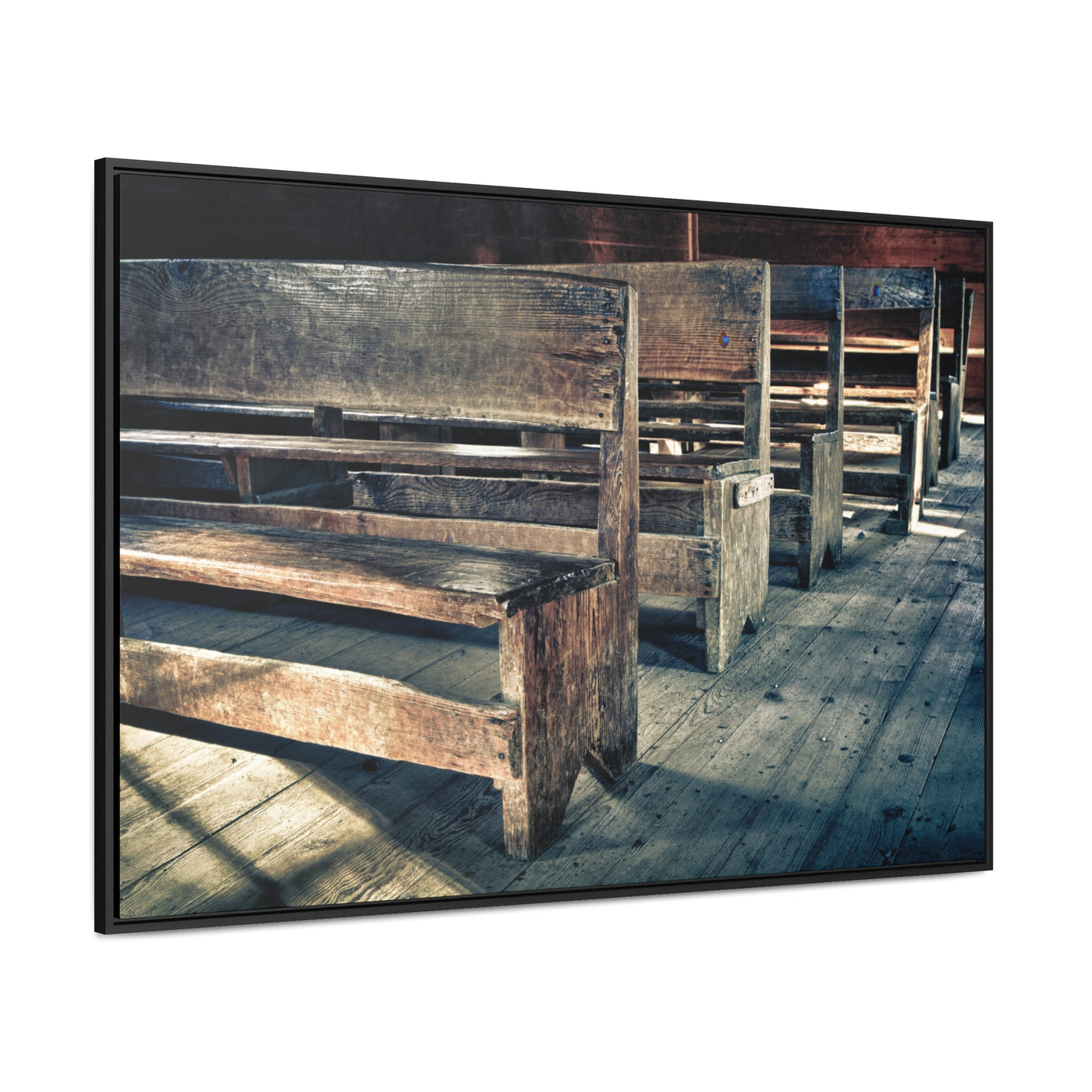 Church Pew Canvas Christian Art