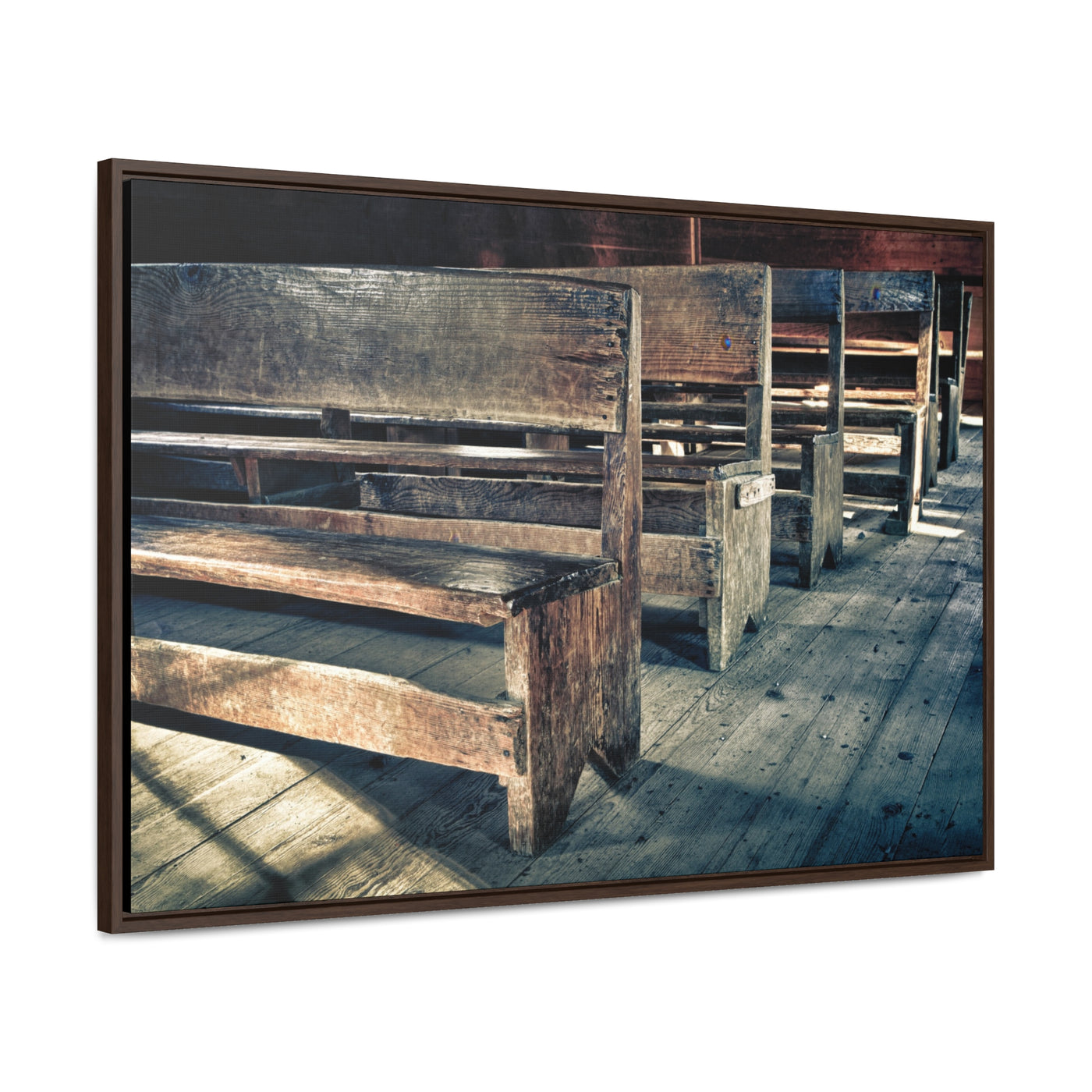 Church Pew Canvas Christian Art