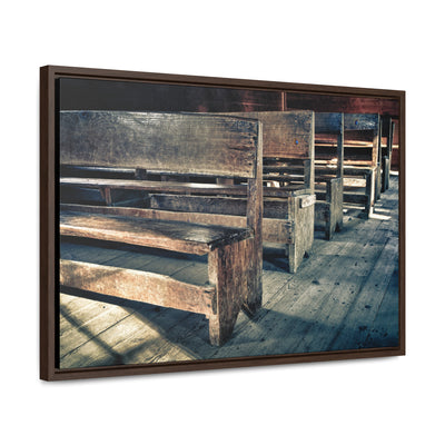 Church Pew Canvas Christian Art