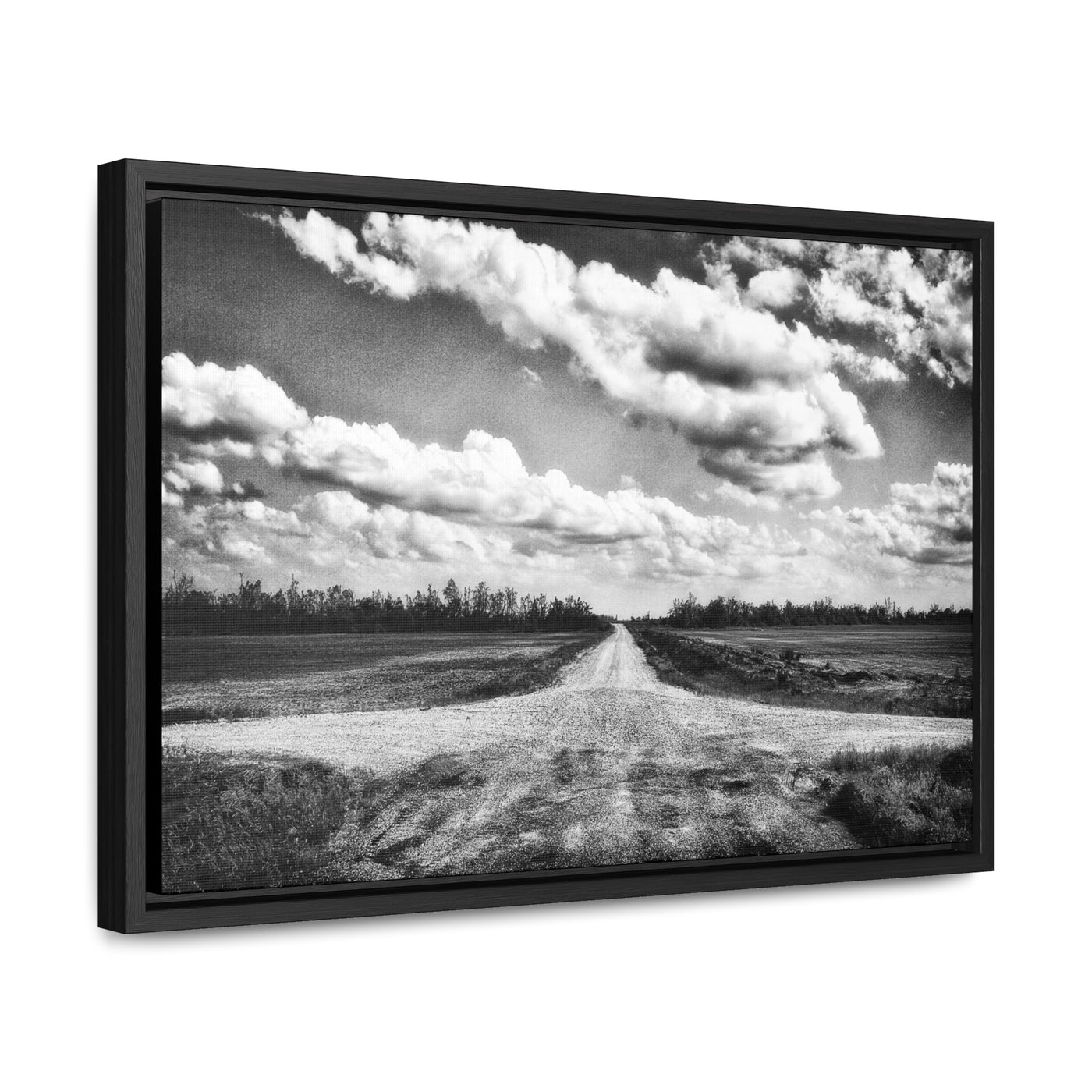 Crossroads Framed Canvas Art Print