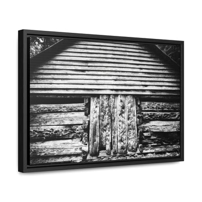 Black and White Old Barn Artwork