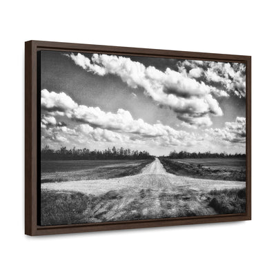 Crossroads Framed Canvas Art Print