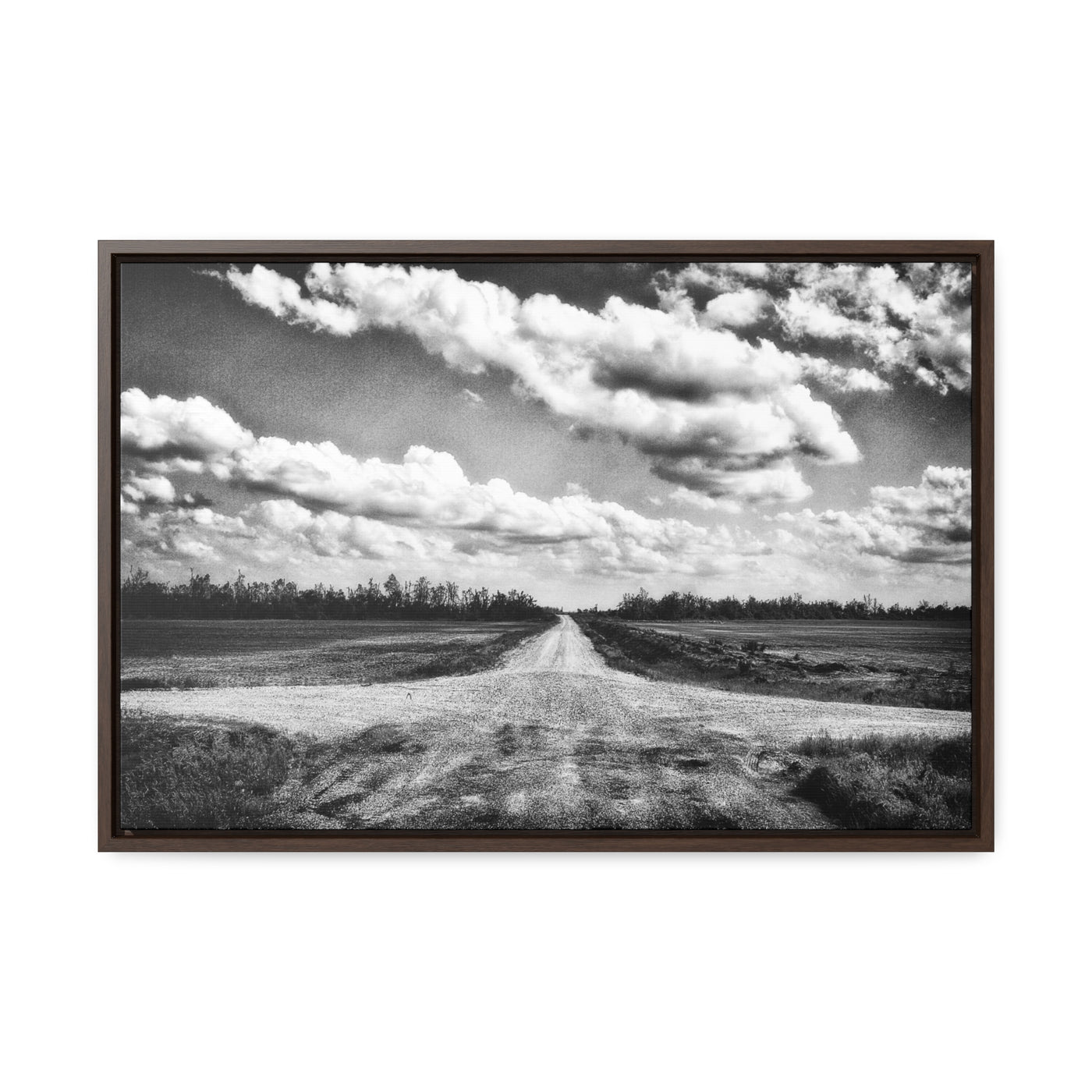 Crossroads Framed Canvas Art Print