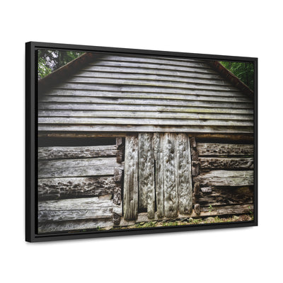 Old Barn Art Framed Canvas Wrap