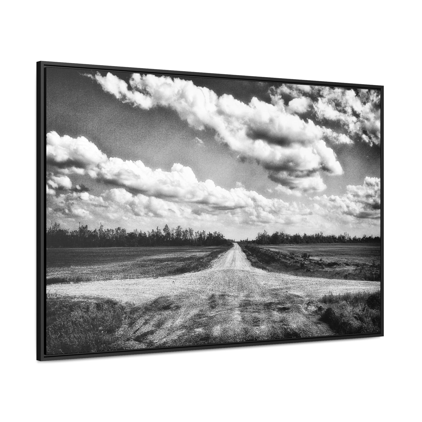 Crossroads Framed Canvas Art Print