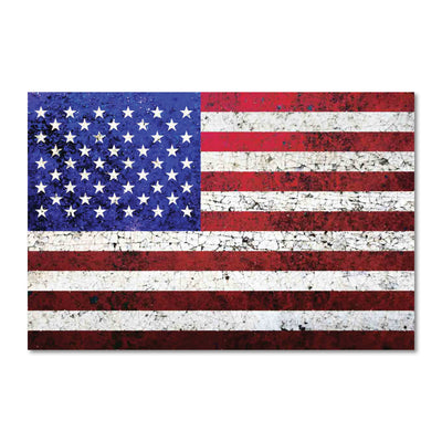 American flag wall art