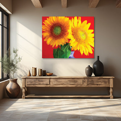 sunflower wall art prints