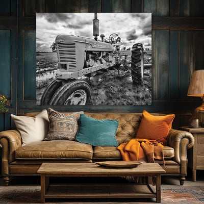 Antique Farm Tractor Farmhouse Decor