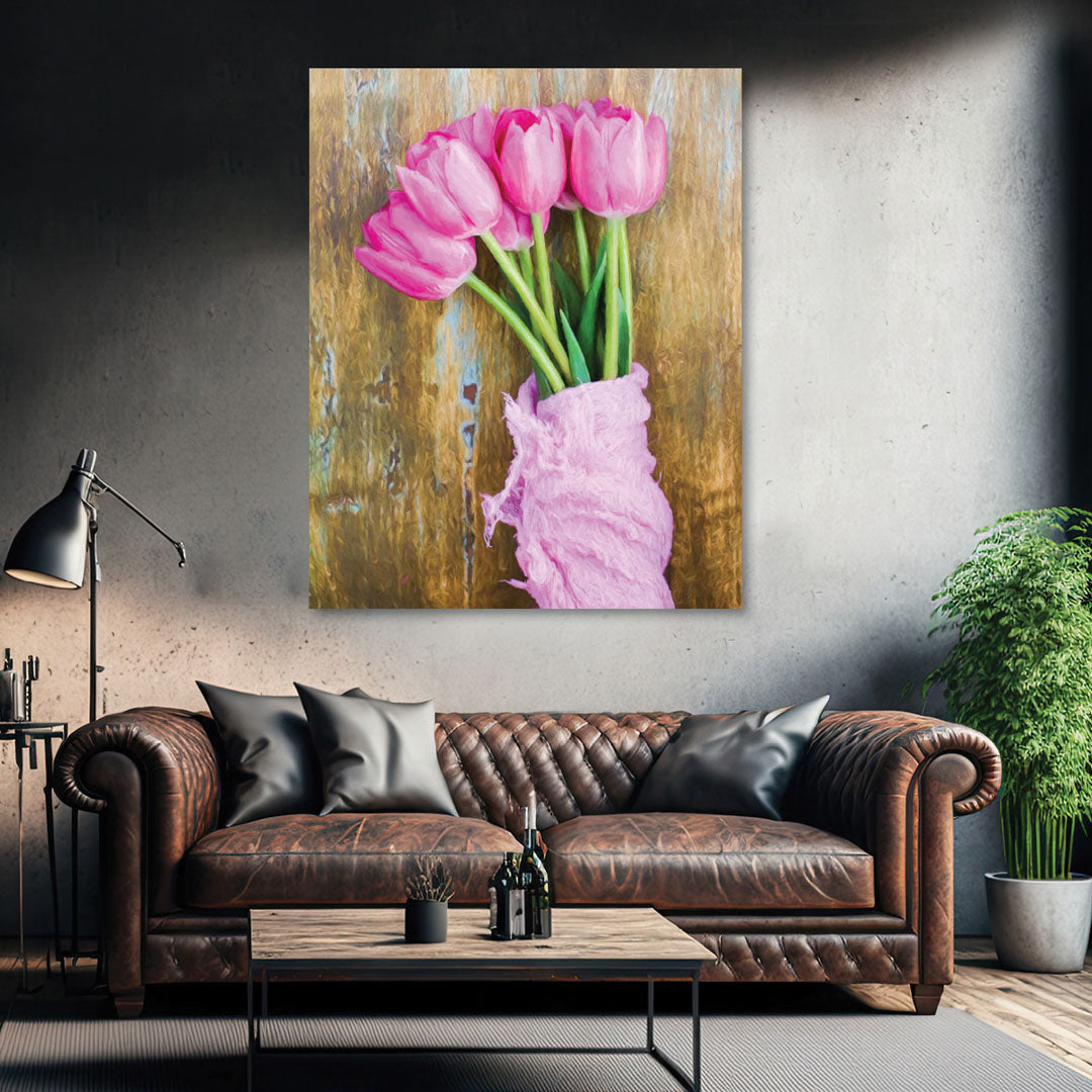 Floral Tulip Artwork