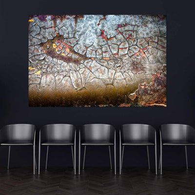 Rustic Abstract Art Print