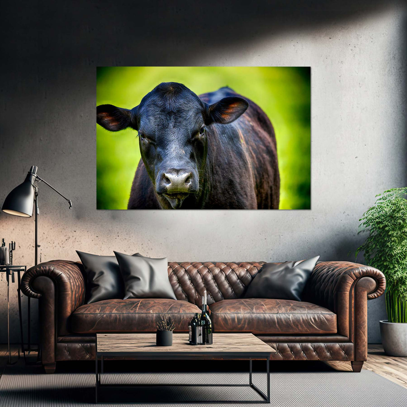 Cow Wall Art Farmhouse Decor
