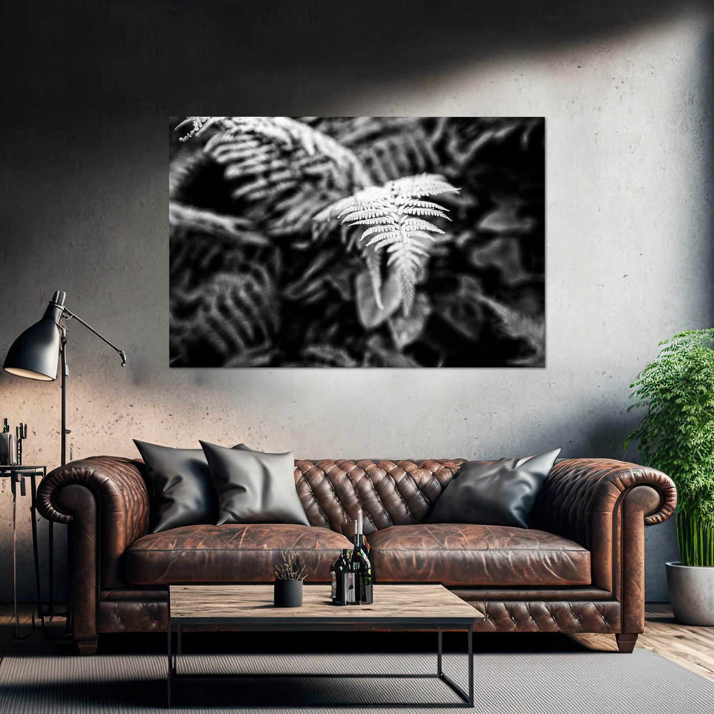 Calming Fern Artwork