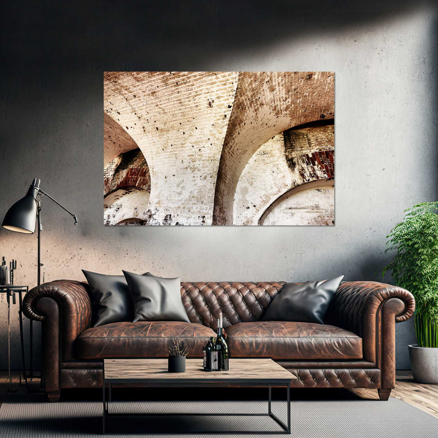 Abstract Architectural Wall Art Print