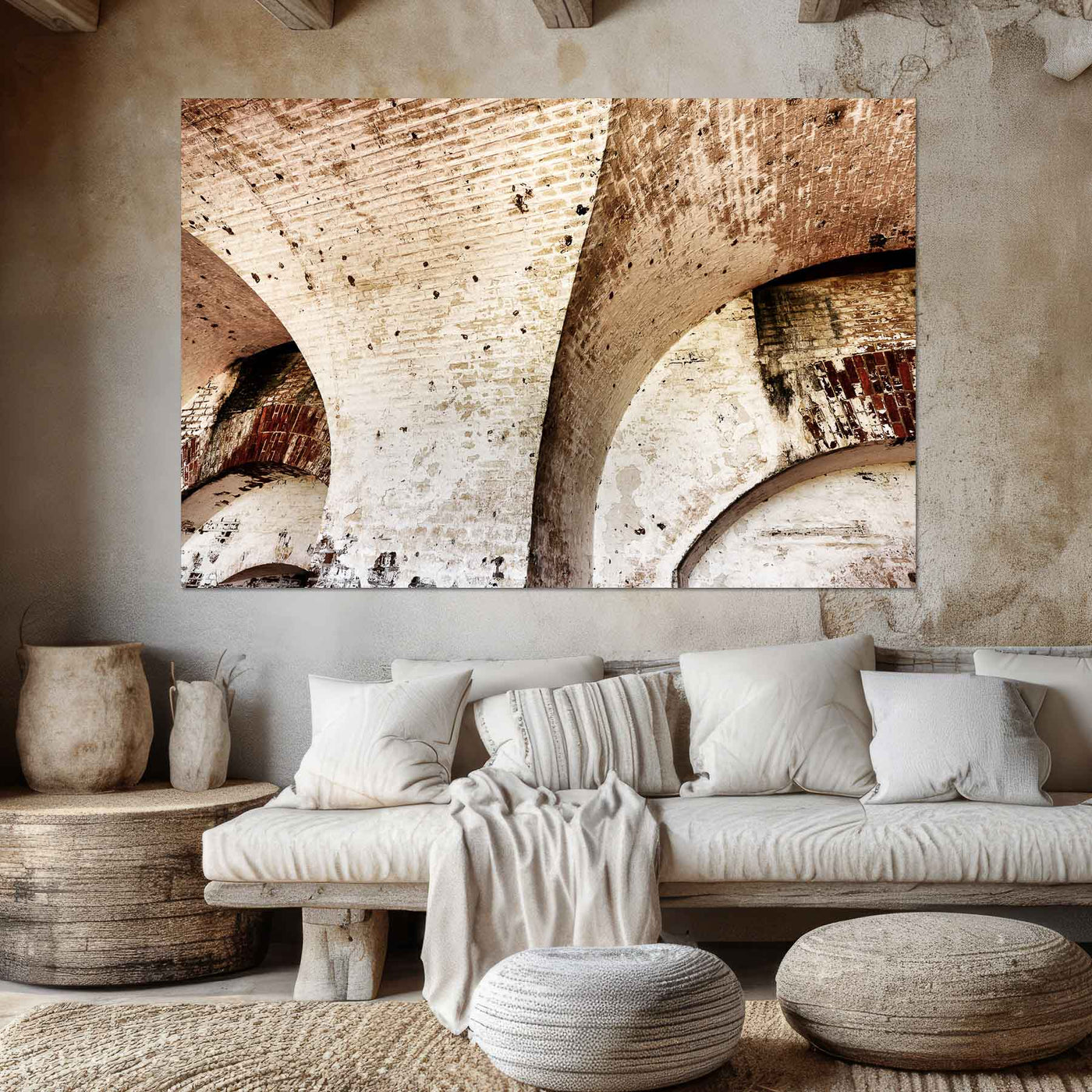 Abstract Architectural Wall Art Print
