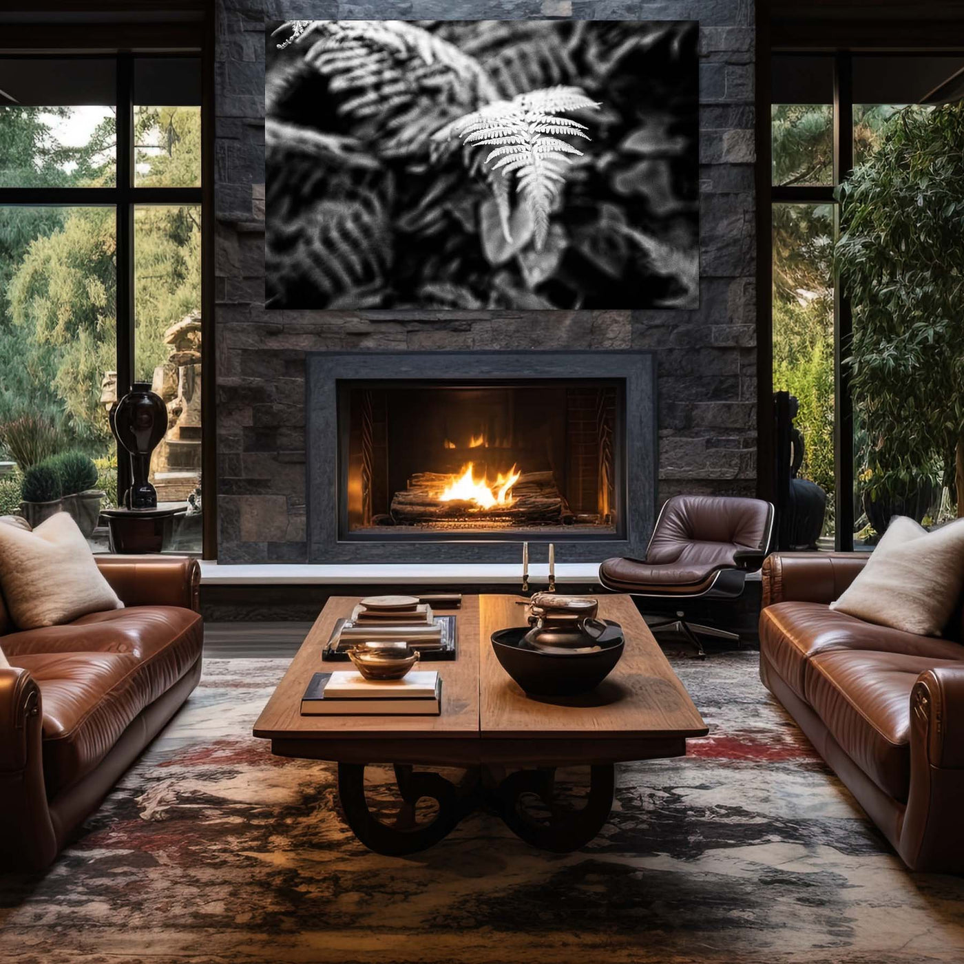 Calming Fern Artwork