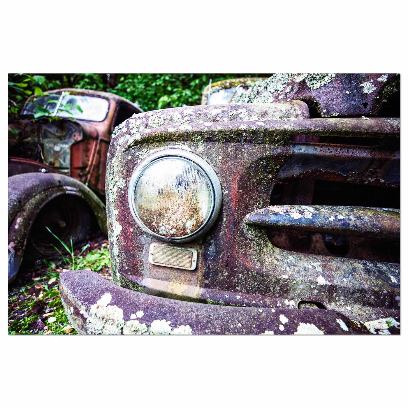 Rusted Old Truck Art Print