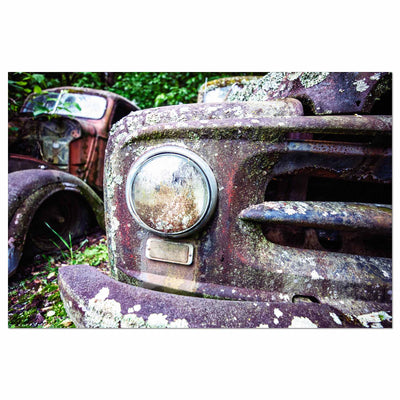 Rusted Old Truck Art Print