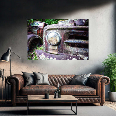 Rusted Old Truck Art Print