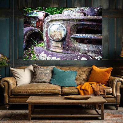 Rusted Old Truck Art Print