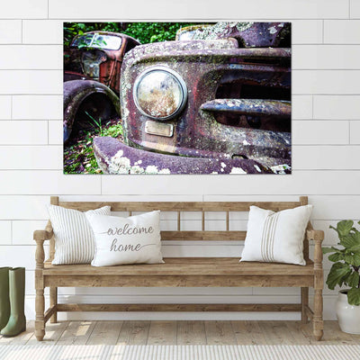 Rusted Old Truck Art Print