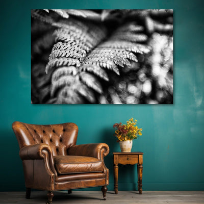 Black and White Fern Art Prints
