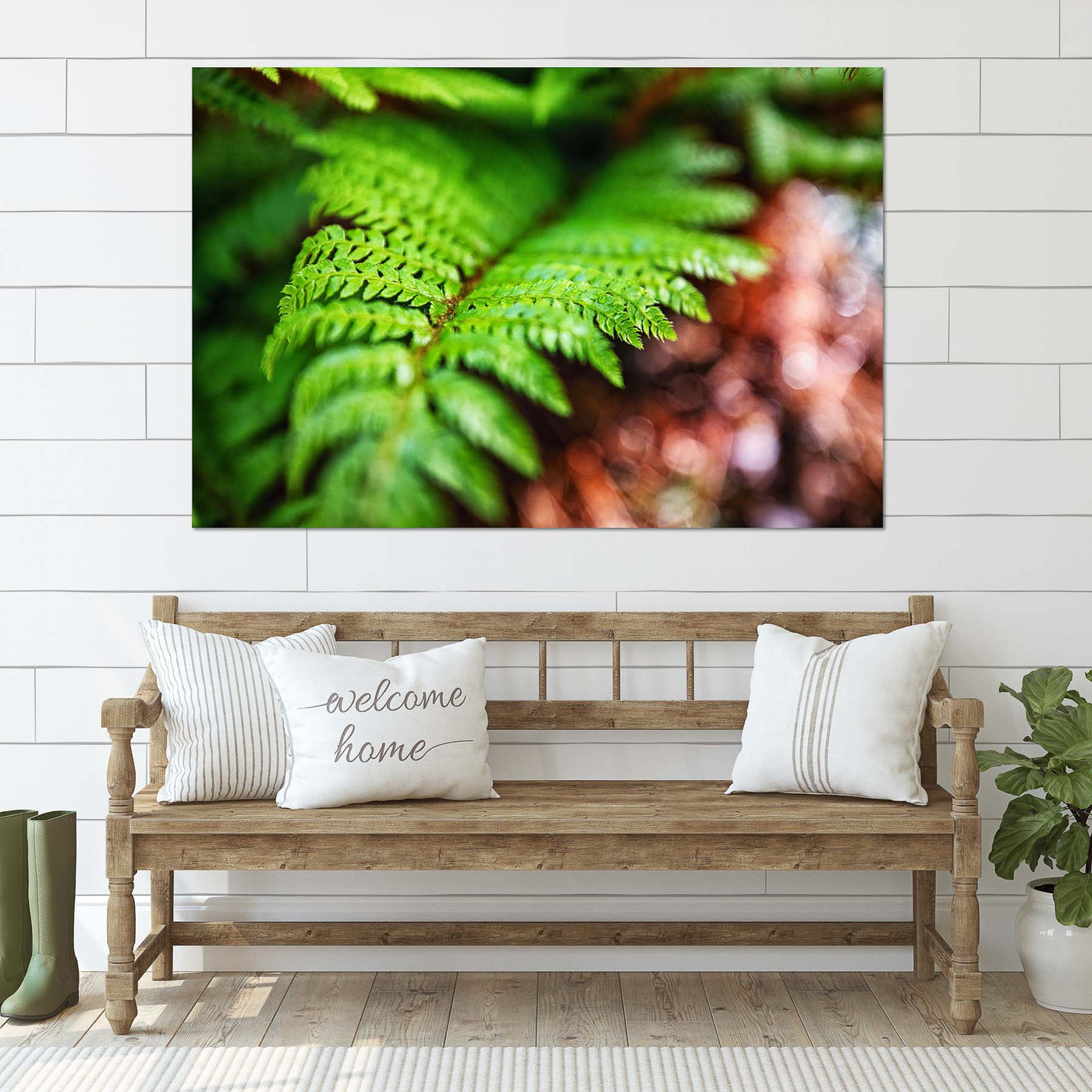 Fern Relaxing Wall Art