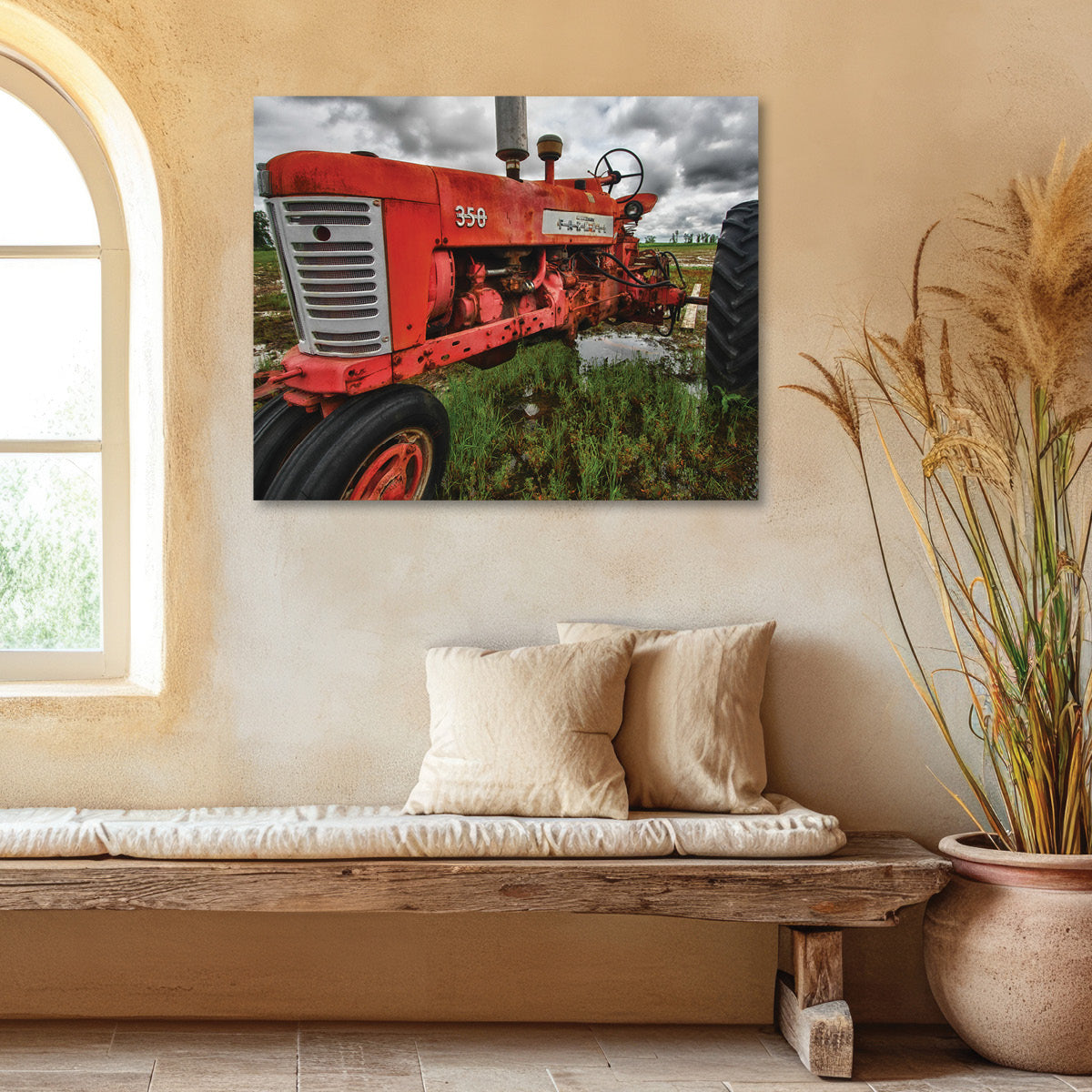 vintage tractor fine art