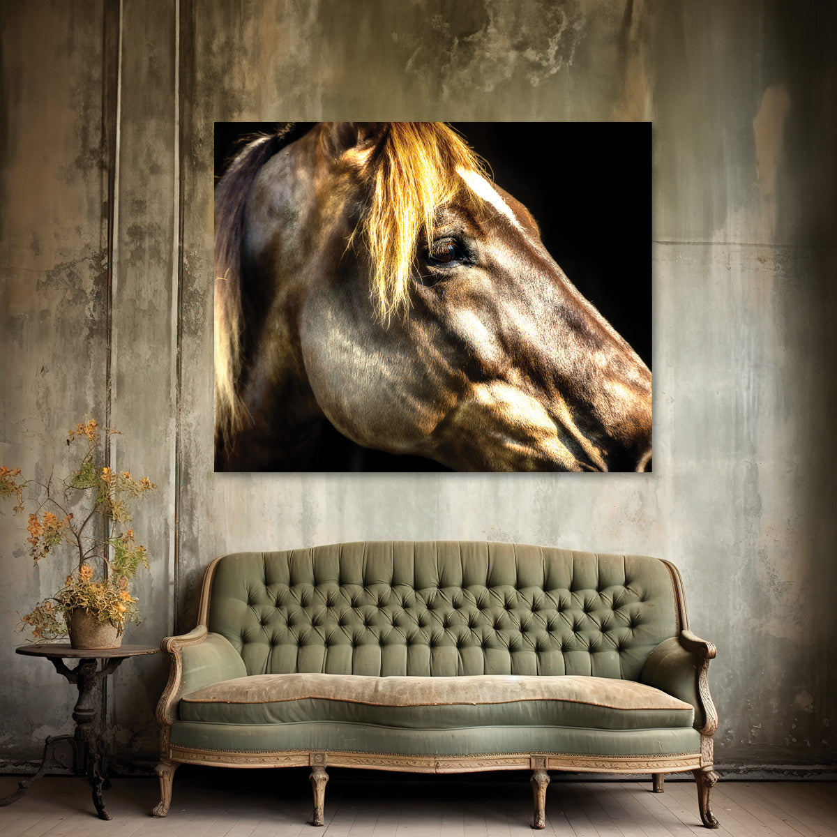 horses wall decor