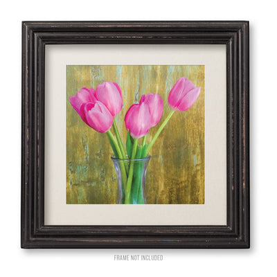 Pink Tulips Art Prints
